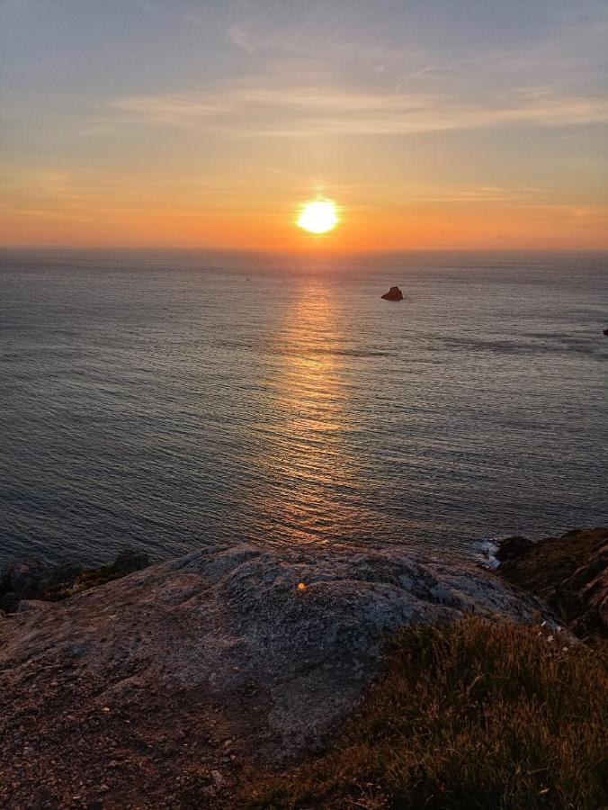 Mirador Playa Ribeira - Fisterra Apartment Luaran gambar
