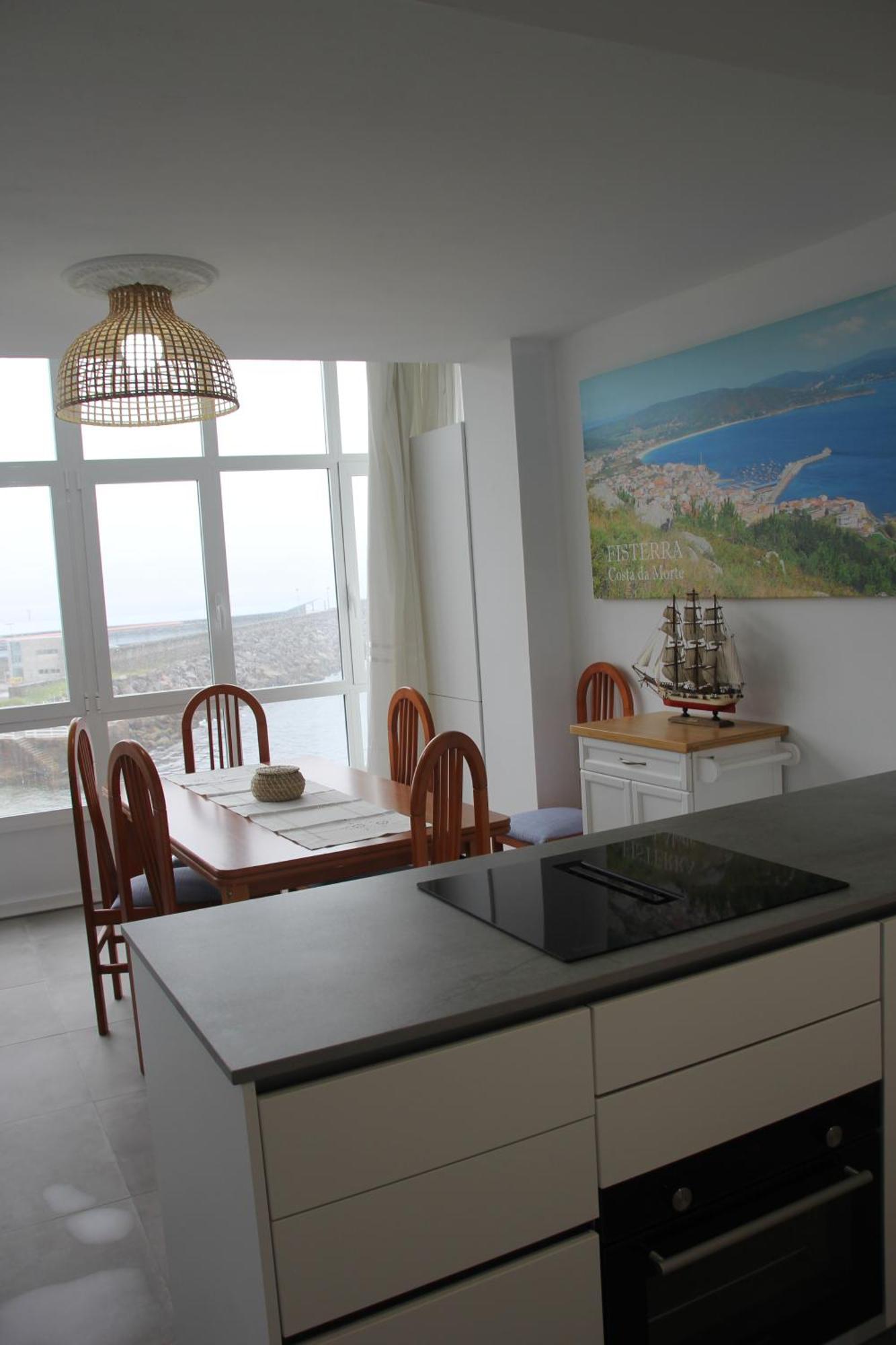 Mirador Playa Ribeira - Fisterra Apartment Luaran gambar