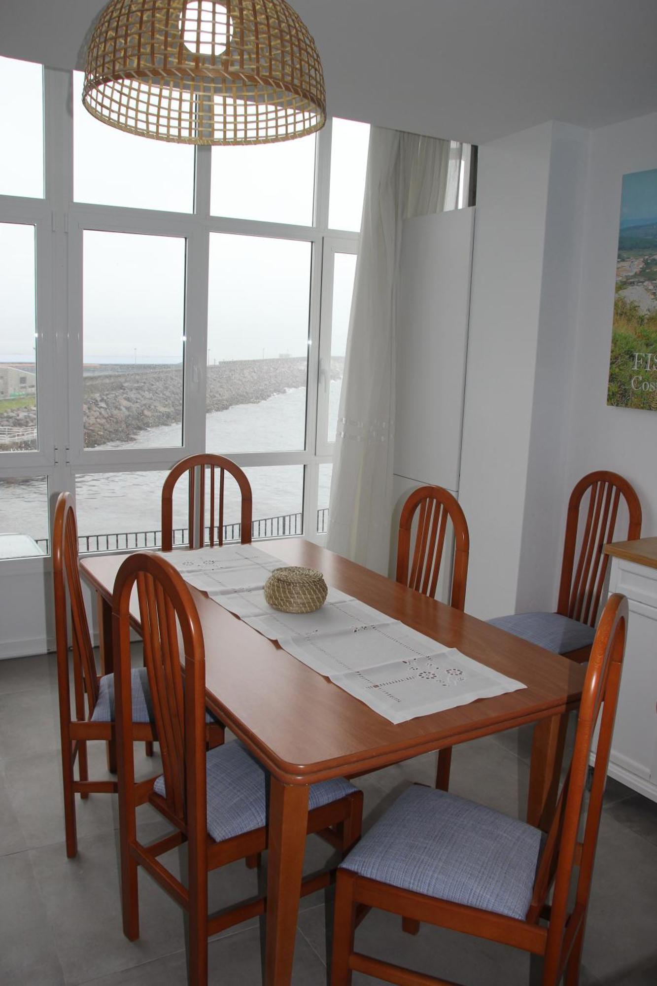 Mirador Playa Ribeira - Fisterra Apartment Luaran gambar